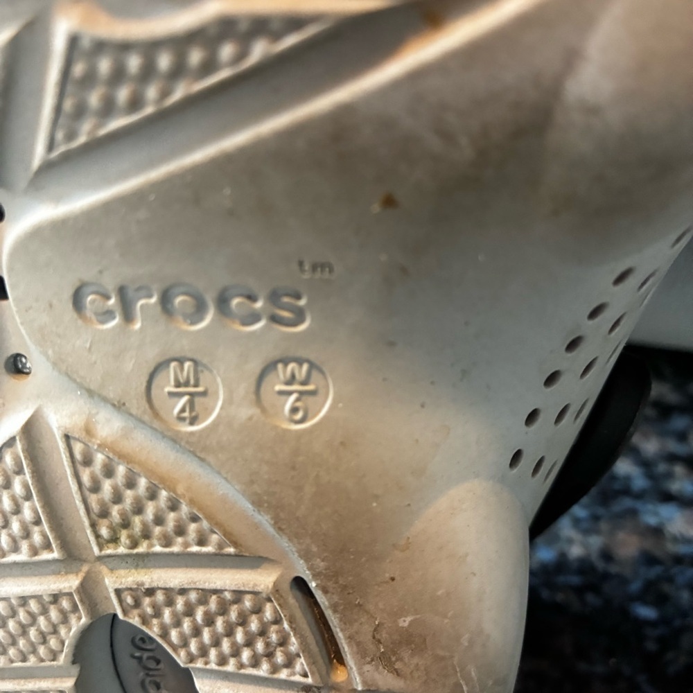 Crocs LiteRide 360 Clogs Black Slate Gray Women’s 6 Men’s 4 🖤 - Picture 6 of 6
